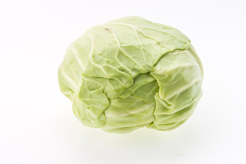 Cabbage isolated on white