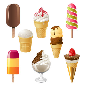 Ice cream icons