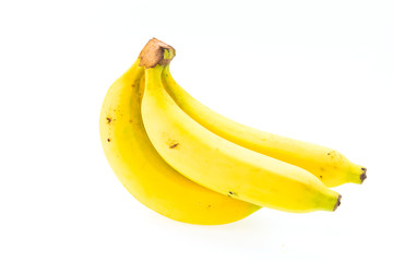 Fototapeta na wymiar Banana isolated on white