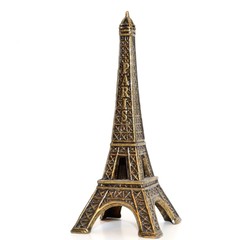 Fototapeta na wymiar Eiffel Tower Toy Close-Up