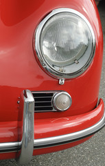 Obraz na płótnie Canvas Classic Car Headlight