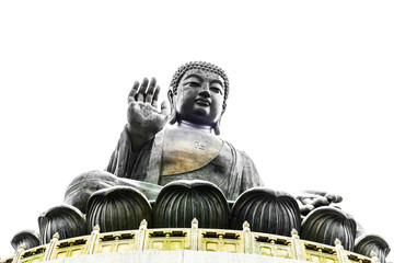 Fototapeta premium Buddha in hong kong