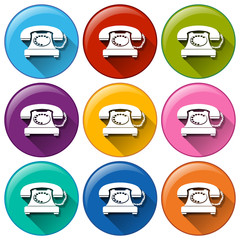 Telephone icons