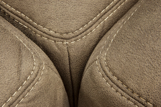 upholstered furniture - detail (contrasting stitching)