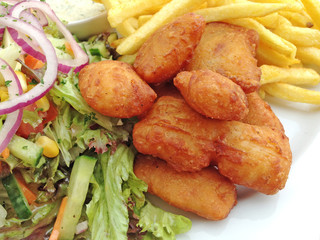 Fish and potato chips