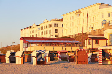 Fototapeta premium Strandpromenade Borkum