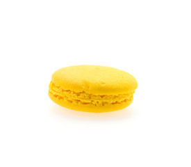 Macaron isolated on white