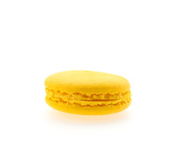 Macaron isolated on white