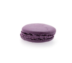 Macaron isolated on white