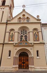 Sts Cyril and Methodius church (1880). Zagreb, Croatia