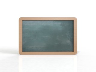 board on a white background