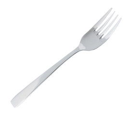 fork isolated on white background