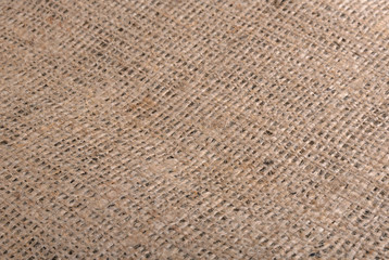 Burlap close up background