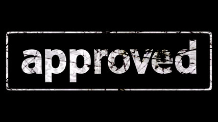 approved stamp