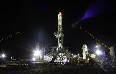 Big drilling rig