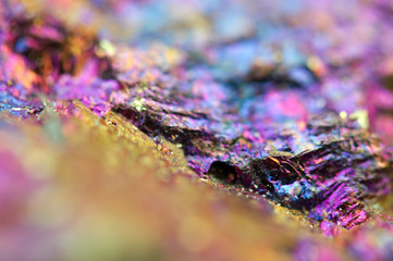 Abstract background from a metal mineral.
