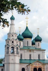 Church of Elijah the Prophet in Yaroslavl (Russia).