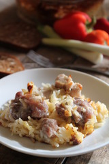 рис с мясом