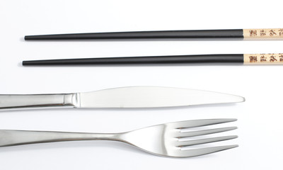 Different style cutlery