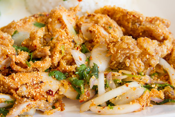 Mixed fried chicken