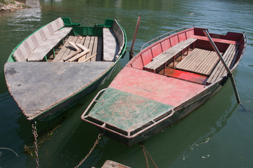 Altes Ruderboot