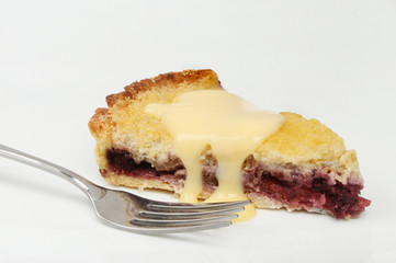 Crumble and custard