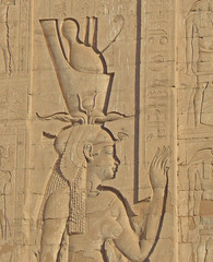 Egypte, temple de Edfou