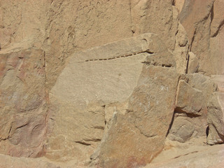 Carrière de granit, Egypte