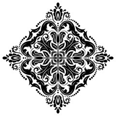 Orient Seamless Vector Pattern. Abstract Background