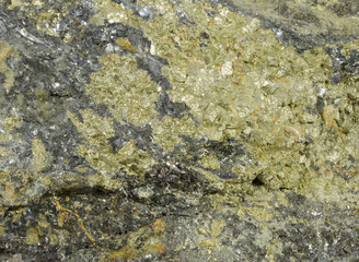 Obraz na płótnie Canvas Rich sample of polymetallic copper-lead-zinc ore