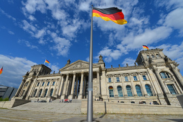 Reichstagsgebäude, Deutscher Bundestag, Parlament, Berlin