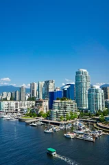 Foto op Canvas Beautiful view of Vancouver, British Columbia, Canada © MF