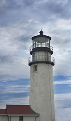 Fototapeta na wymiar Highland (Cape Cod) Lighthouse