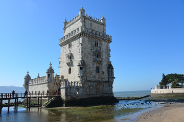 Torre de Belem, Turm von Belem, Tejomündung, Portugal