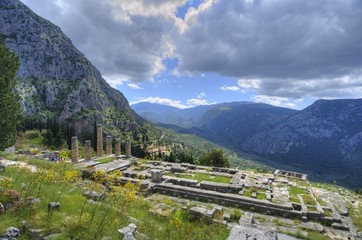 Fototapeta na wymiar Delphi