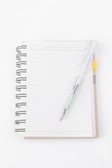 Open Blank Page notebook