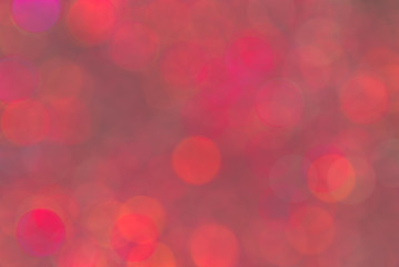 Red bokeh background