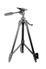 camera Photo tripod isolated on white background