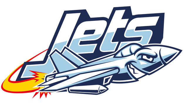 Jet Plane Mascot