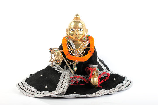 Sculpture of Lord Krishna. Laddu Gopal, Lalan