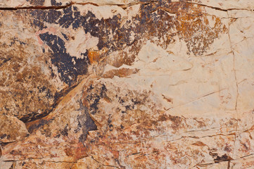 surface marble with brown tint