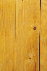 Lacquered wooden wall closeup