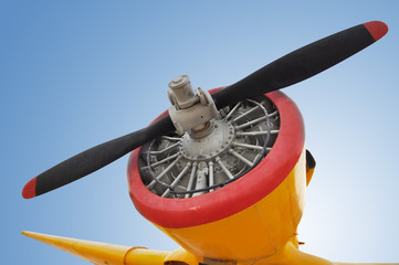 Old fighter plane