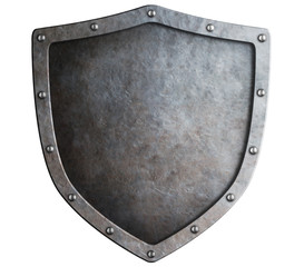 metal shield isolated - 69069412