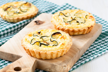 Zucchini quiche