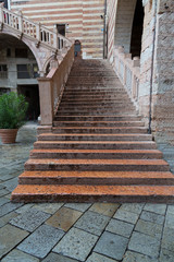 Fototapeta na wymiar Verona, Italy Palazzo della Ragione