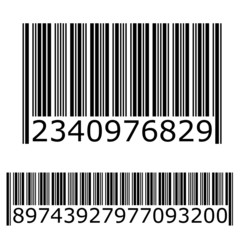 Illustration of a Lined Bar Code