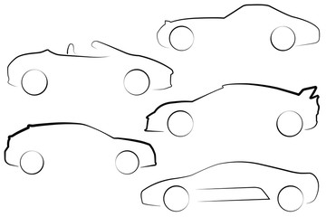 An Illustrated outline of Cars - 69072069
