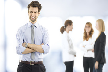 Young businessman portrait