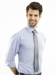 Portrait of young businessman